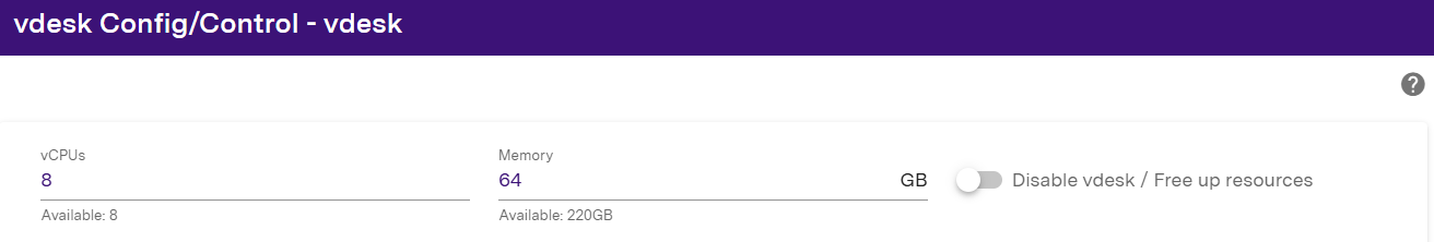 Resource re-allocation